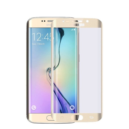 Samsung Galaxy S6 Edge+ / Galaxy S6 Edge Plus 3D Panzer Glas Folie Display Schutzfolie H�llen Case Gold