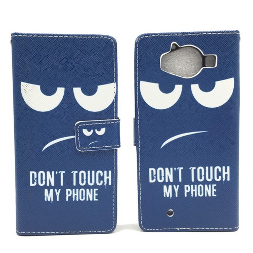 Handyh�lle Tasche f�r Handy Microsoft Lumia 950 Dont Touch my Phone