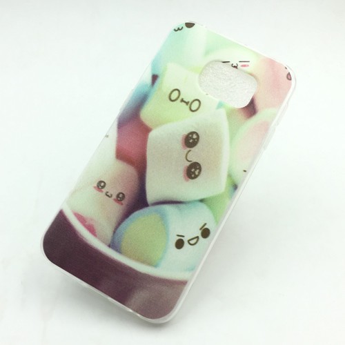 Handyh�lle Schutzh�lle f�r Samsung Galaxy S6 Edge Case Cover Bumper Etuis Silikon Mehrfarbig