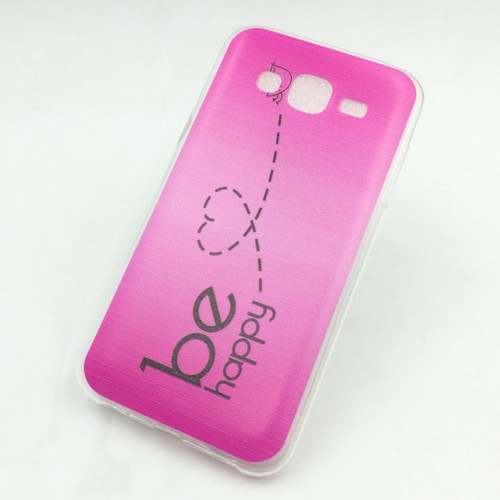 Handyh�lle Schutzh�lle f�r Samsung Galaxy J5 (2015) Case Cover Bumper Etuis Silikon Pink