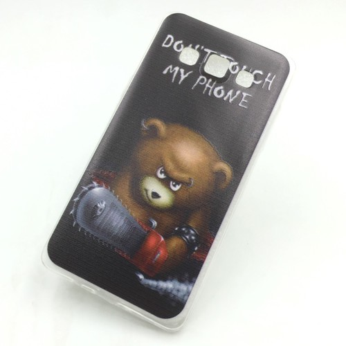 Handyh�lle Schutzh�lle f�r Samsung Galaxy A5 (2015) Case Cover Bumper Etuis Silikon Schwarz