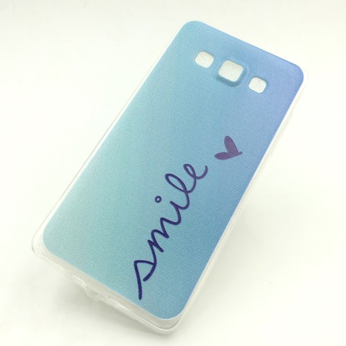 Handyh�lle Schutzh�lle f�r Samsung Galaxy A5 (2015) Case Cover Bumper Etuis Silikon Blau