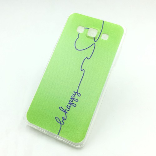 Handyh�lle Schutzh�lle f�r Samsung Galaxy A5 (2015) Case Cover Bumper Etuis Silikon Gr�n