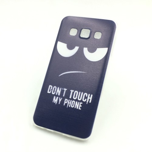 Handyh�lle Schutzh�lle f�r Samsung Galaxy A3 (2015) Case Cover Bumper Etuis Silikon Blau