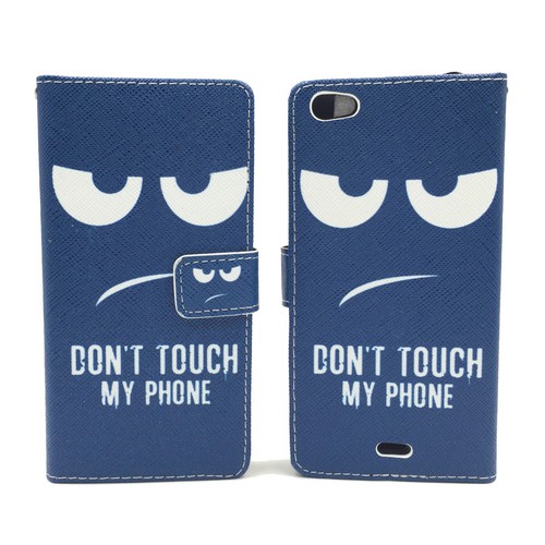 Handyh�lle Tasche f�r Handy Wiko Highway Star  Dont Touch my Phone