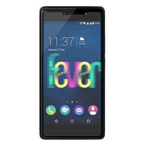 Wiko Fever 4G Displayschutzfolie 9H Verbundglas Panzer Schutz Glas Tempered Glas