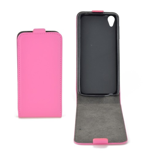 Flip Schutz H�lle f�r Alcatel Idol 3 (4.7) Orange Leder-Imitat Slim Flex