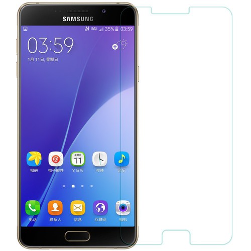 Samsung Galaxy A7 (2016) Displayschutzfolie 9H Verbundglas Panzer Schutz Glas Tempered Glas