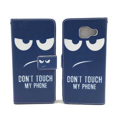 Handyh�lle Tasche f�r Handy Samsung Galaxy A3 (2016)  Dont Touch my Phone