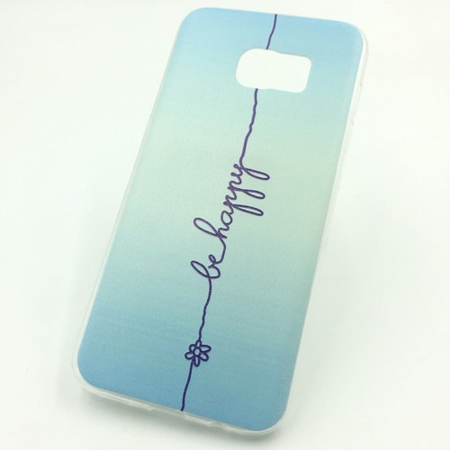 Handyh�lle Schutzh�lle f�r Samsung Galaxy S7 Edge Case Cover Bumper Etuis Silikon Blau