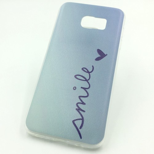 Handyh�lle Schutzh�lle f�r Samsung Galaxy S7 Edge Case Cover Bumper Etuis Silikon Blau