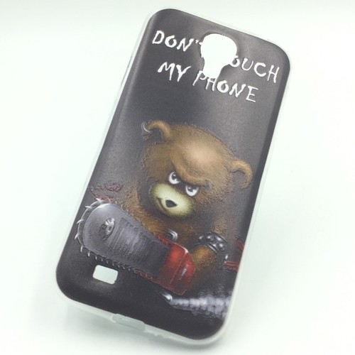 Handyh�lle Schutzh�lle f�r Samsung Galaxy S4 Case Cover Bumper Etuis Silikon Schwarz