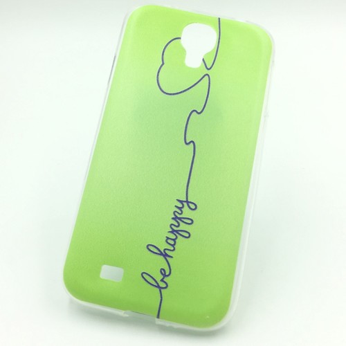 Handyh�lle Schutzh�lle f�r Samsung Galaxy S4 Case Cover Bumper Etuis Silikon Gr�n