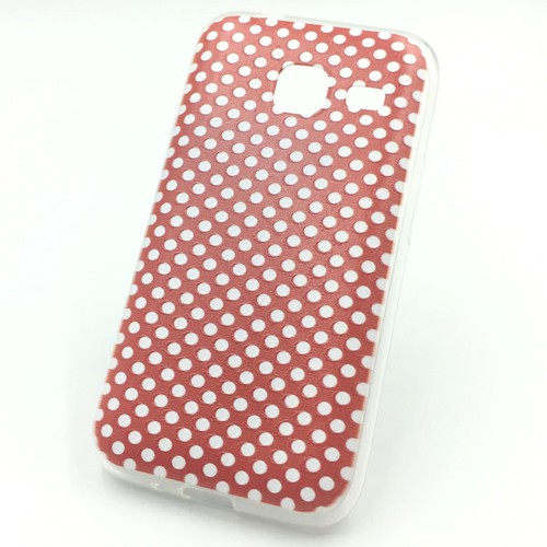 Handyh�lle Schutzh�lle f�r Samsung Galaxy J1 Mini Case Cover Bumper Etuis Silikon Rot