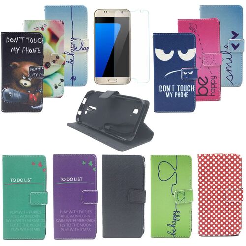  Handy Tasche f�r Samsung Galaxy Flip Cover Case Schutz H�lle Etui Schale Wallet