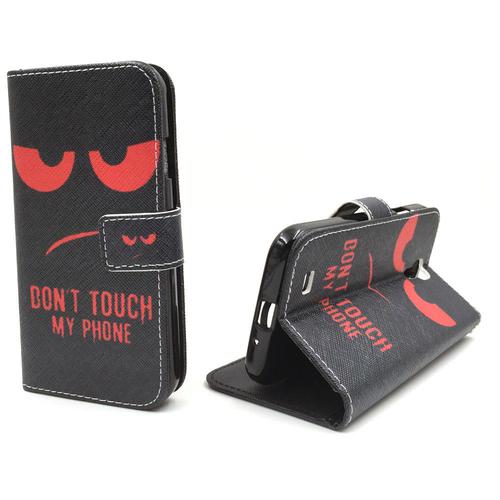 Handyh�lle Tasche f�r Handy Samsung Galaxy S4 Dont Touch Rot