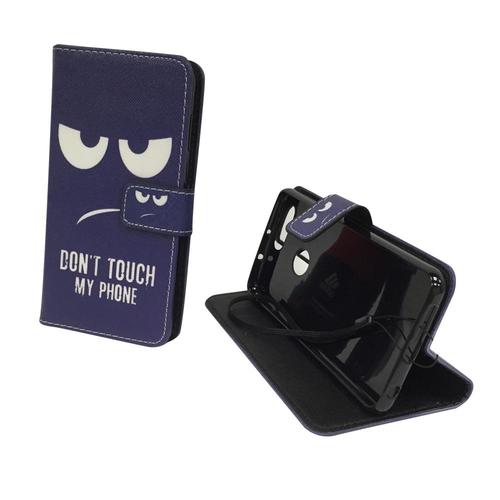 Dont Touch My Phone Handyh�lle Huawei Honor 8 Klapph�lle Wallet Case
