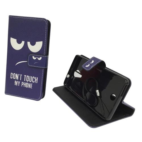 Handyh�lle Tasche f�r Handy Wiko Tommy Dont Touch my Phone