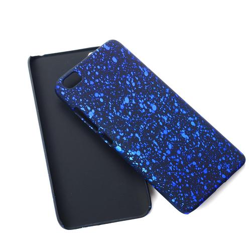 Handy H�lle Schutz Case Bumper Schale f�r Xiaomi Mi 5 3D Sterne Blau