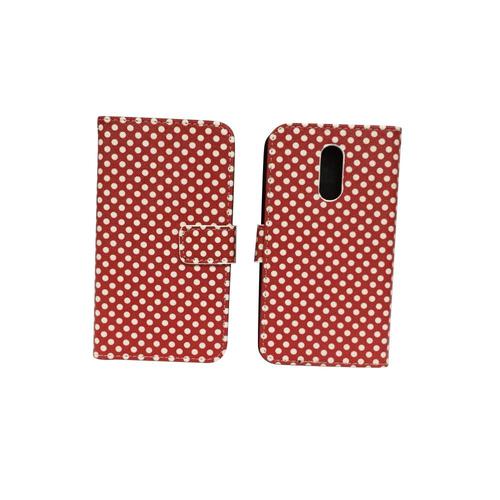 Handyh�lle Tasche f�r Handy Xiaomi Redmi Pro Polka Dot Rot