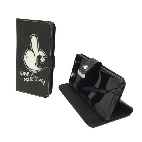 Handyh�lle Tasche f�r Handy Xiaomi Redmi Pro Mittelfinger