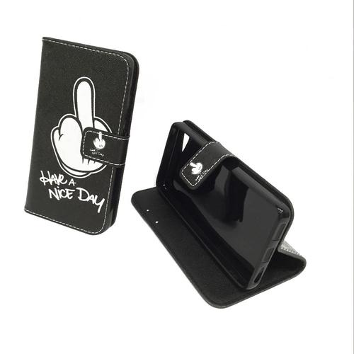 Handyh�lle Tasche f�r Handy Lenovo ZUK Z2 Mittelfinger