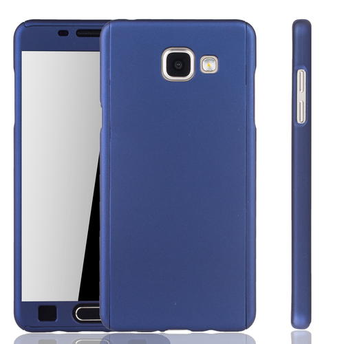 Handyh�lle Schutzh�lle f�r Samsung Galaxy A5 (2016) Full Case Cover Displayschutz 360 Blau
