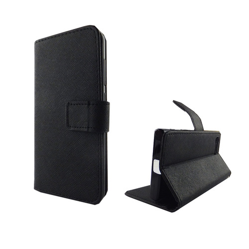 Handyh�lle Tasche f�r Handy Sony Xperia X Compact Schwarz