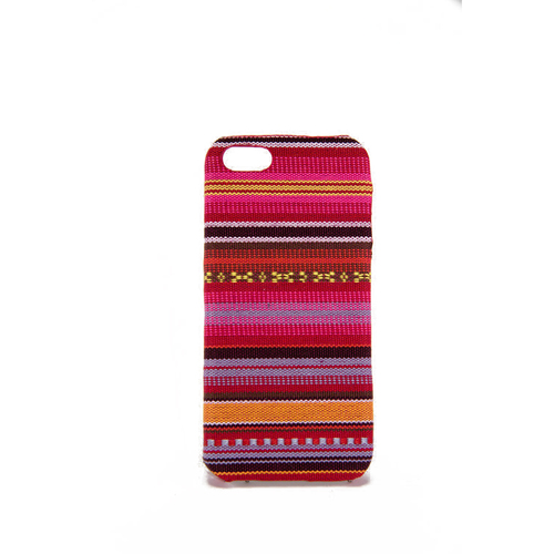 Handyhlle aus Stoff-Case fr Apple iPhone 5 / 5s / SE Cover Etuis Bumper Bunt