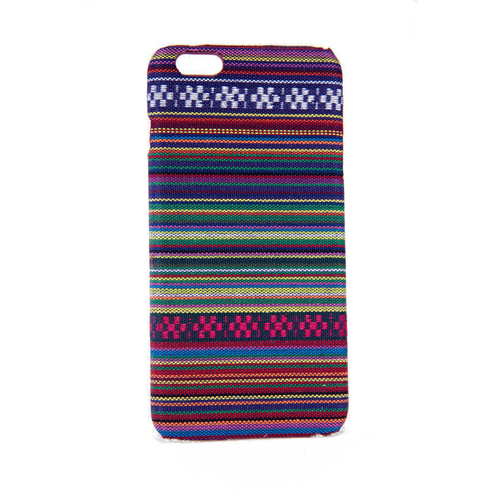 Handyh�lle aus Stoff-Case f�r Apple iPhone 6 / 6s Cover Etuis Bumper Violett