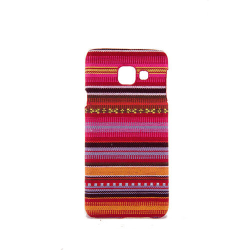 Handyh�lle aus Stoff-Case f�r Samsung Galaxy A3 2016 Cover Etuis Bumper Bunt