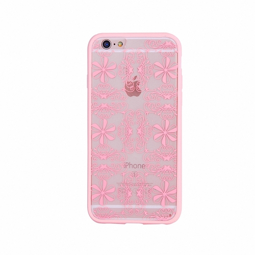 Handy H�lle Mandala f�r Apple iPhone 7 Plus Design Case Schutzh�lle Motiv Ornamente Cover Tasche Bumper Rosa