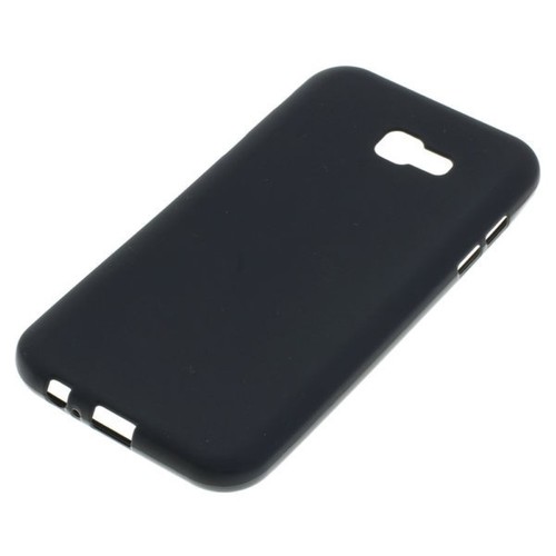 Handy H�lle TPU Schutz Case Bumper Schale f�r Samsung Galaxy A7 2017 Schwarz Neu Neu
