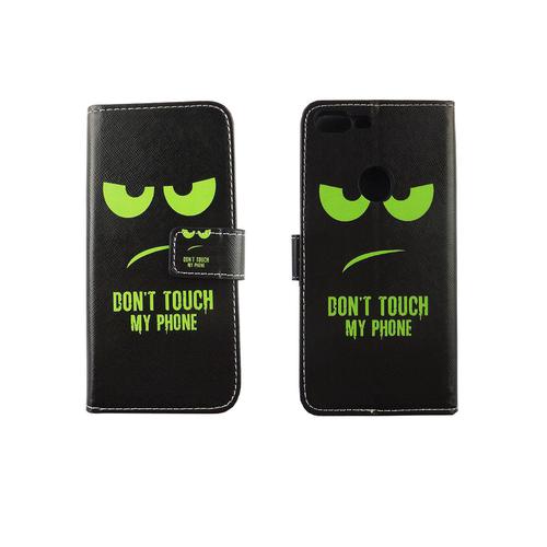 Handyh�lle Tasche f�r Handy Google Pixel XL Dont Touch My Phone Gr�n