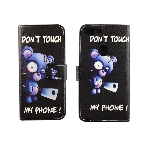 Handyh�lle Tasche f�r Handy Google Pixel XL B�r mit Beil