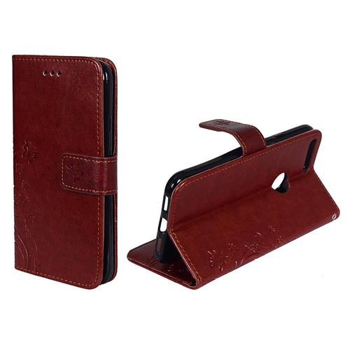 Schutz H�lle Blumen f�r Handy Google Pixel XL Braun