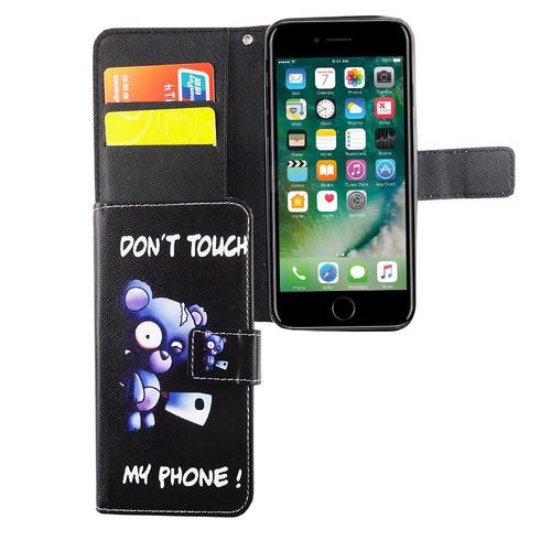 Handyh�lle Tasche f�r Handy Apple iPhone 6 / 6s B�r mit Beil