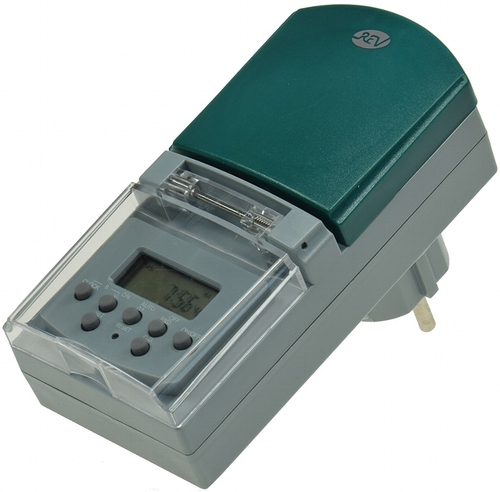 digitale Wochen-Zeitschaltuhr f�r Au�en 7 Tage, 230V, 1800W