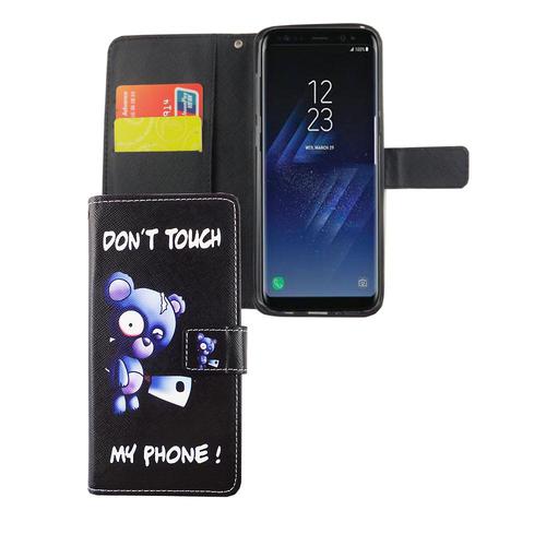 Handyhlle Tasche fr Handy Samsung Galaxy S8+ Plus Br mit Beil