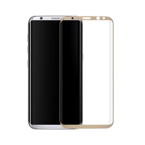 Samsung Galaxy S8 3D Panzer Glas Folie Display 9H Schutzfolie H�llen Case Gold