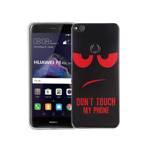 Dont Touch My Phone Handyh�lle Huawei P8 Lite 2017 Silikon