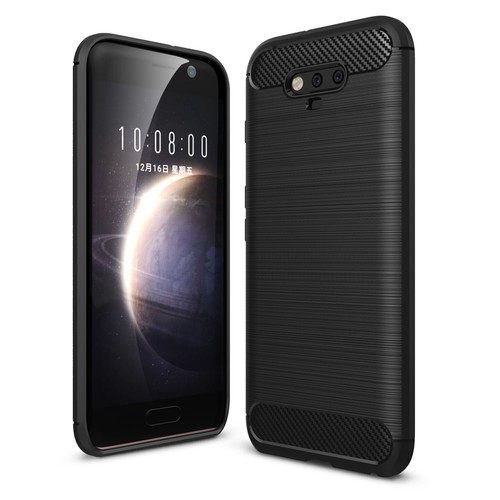 Huawei Honor Magic TPU Case Carbon Fiber Optik Brushed Schutz H�lle Schwarz