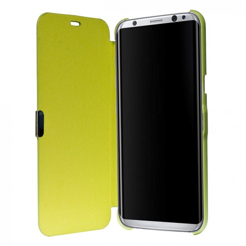 Flip Cover Schutzh�lle Case Handyh�lle Bookstyle f�r Samsung Galaxy S8+ Gr�n