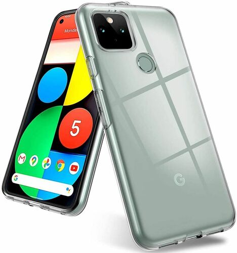 Google Pixel 4a 5G Handyh�lle Case H�lle Silikon Transparent