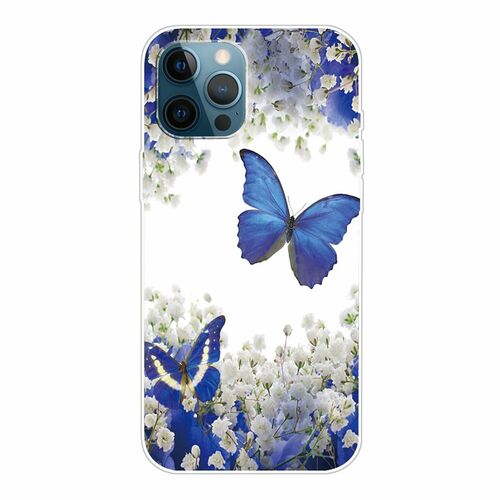 Handyh�lle f�r Apple iPhone 13 Pro Schutzcase Cover Schmetterling Transparent
