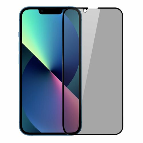 Apple iPhone 13 mini Blickschutz Panzer Schutz Glas Anti-Spy Glasfolie 9H - 1 St�ck