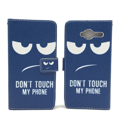 Handyh�lle Tasche f�r Handy ZTE Blade L3  Dont Touch my Phone