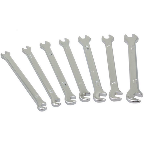 Mini Doppel Maulschlssel Set 7-tlg., Maulschlssel