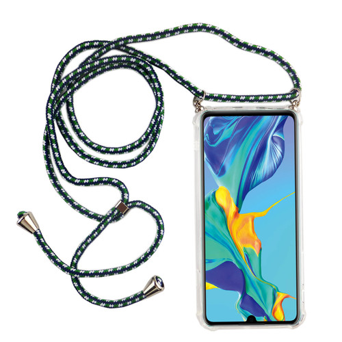 Handykette fr Huawei P30 lite New Edition - Smartphone Necklace Hlle mit Band - Schnur mit Case zum umhngen in Grn