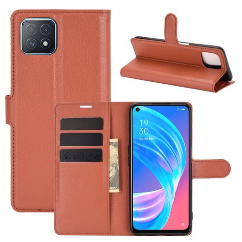 Schutzh�lle f�r Oppo A72 / A73 Case Handy H�lle Cover Case Schutztasche Wallet Etuis 